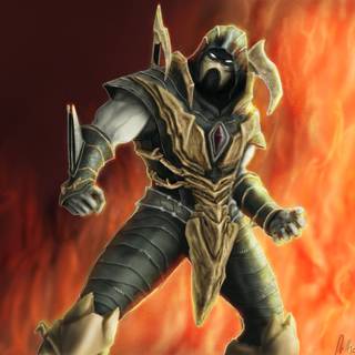 Fire Ninja wallpaper