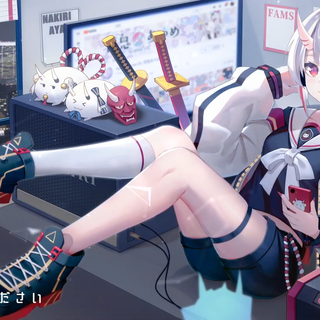 Nakiri Ayame wallpaper