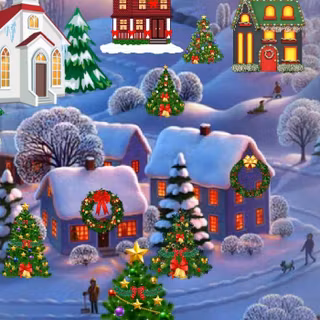 Bright Christmas wallpaper