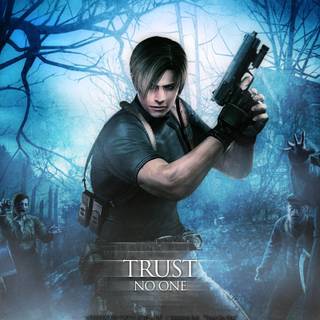 Resident Evil Leon 4k wallpaper