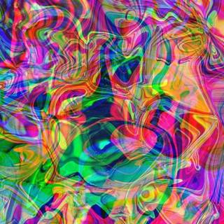 Tie dye Christmas wallpaper