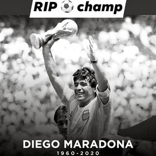 Maradona RIP wallpaper