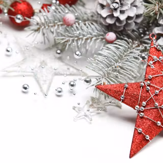 New Year decoration wallpaper