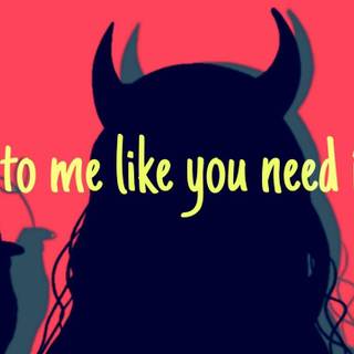 Tiktok lyrics wallpaper