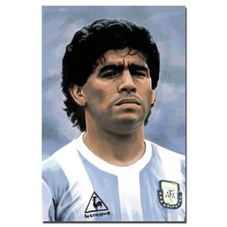 Diego Maradona art wallpaper