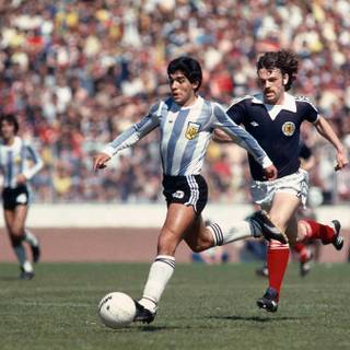 Diego Maradona art wallpaper