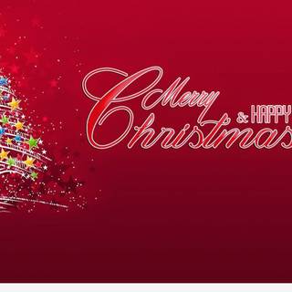 Happy New Year and Merry Christmas wallpaper