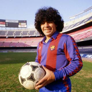 Maradona tribute wallpaper