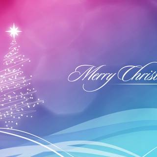 Gold and pink Christmas wallpaper