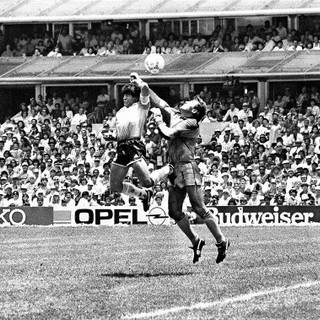 Diego Maradona Hand of God wallpaper