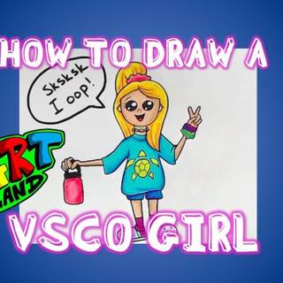 Bubble VSCO girl red wallpaper