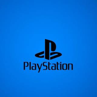 Aesthetic Playstation logo wallpaper