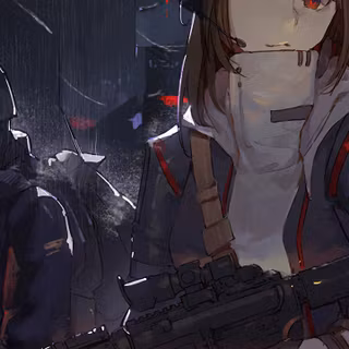 E-girls anime wallpaper