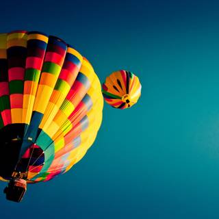 Hot air balloon desktop wallpaper