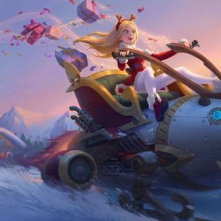 Merry Xmas anime wallpaper