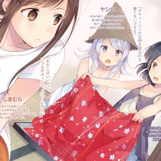 Adachi to Shimamura wallpaper