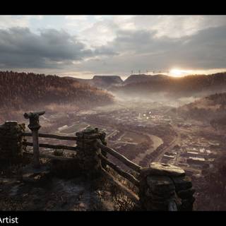 Twin Mirror game wallpaper