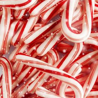 Christmas candy aesthetic wallpaper