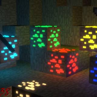 Diamond Ore wallpaper