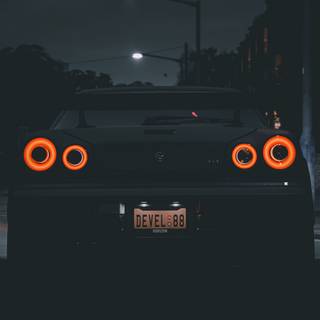 Custom Skyline R34 wallpaper