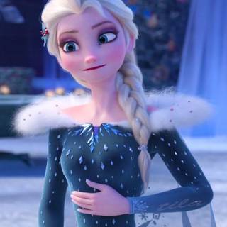 Elsa Olaf's Frozen Adventure wallpaper