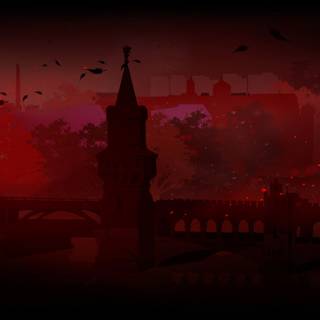 Dark red aesthetic wallpaper