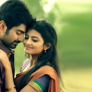 Lovers couple wallpaper