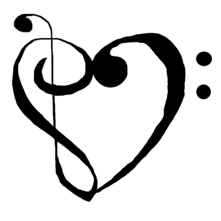 Bass clef wallpaper