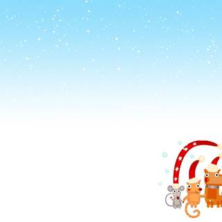 Christmas icons wallpaper