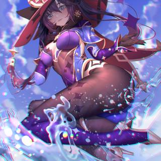 Mona Genshin Impact wallpaper