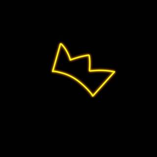 Neon crown wallpaper
