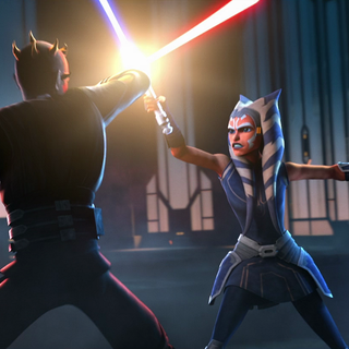 Ahsoka Tano Mandalorian poster wallpaper