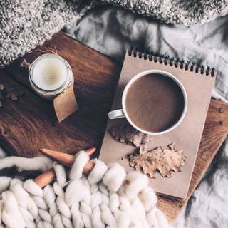 Cozy winter desktop wallpaper