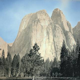 Yosemite National Park Cathedral Rocks wallpaper