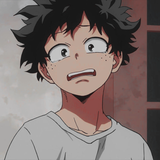 Crying Deku wallpaper