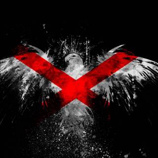 Alabama flag wallpaper