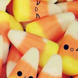 Food with face wallpaper