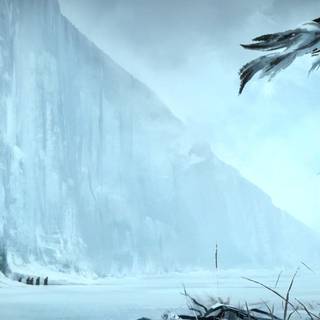 Winter gaming landscape wallpaper
