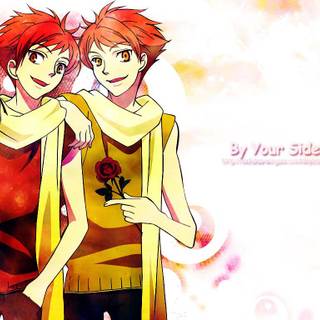 Hitachiin twins wallpaper
