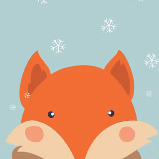 Cute cartoon Christmas wallpaper