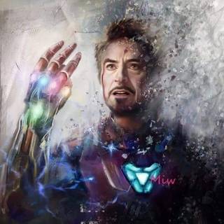 Iron Man sad wallpaper