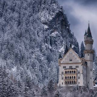Castles winter wallpaper