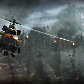 Call of Duty Modern Warfare helicopters wallpaper