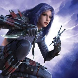 Female mercenaries wallpaper