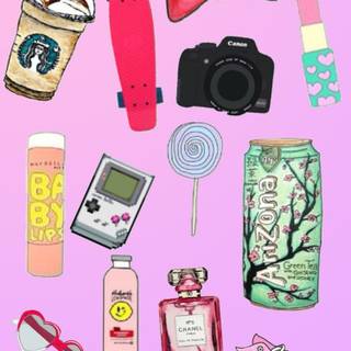 Girly stuff wallpaper