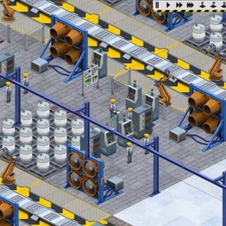 Production Line Positech Games wallpaper