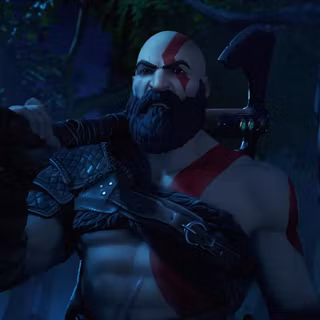 Kratos Fortnite wallpaper