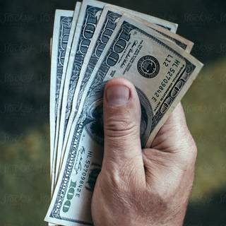Holding money wallpaper