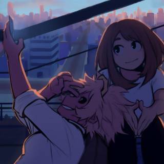 TsuChako ship wallpaper