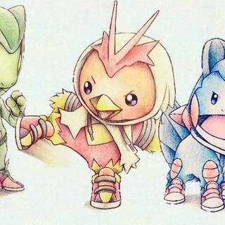 Baby Legendary Pokémon wallpaper